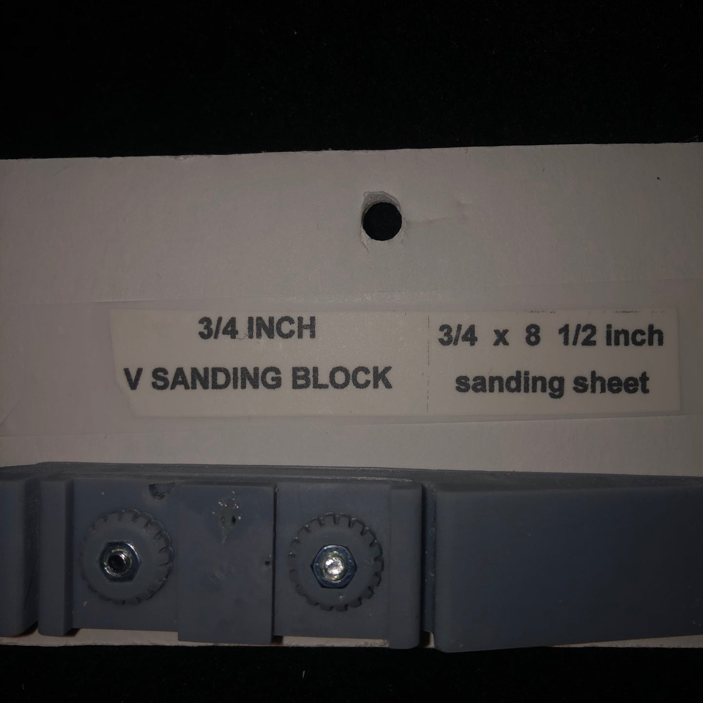 ¾ (Three Quarter Inch) V-Sanding Block