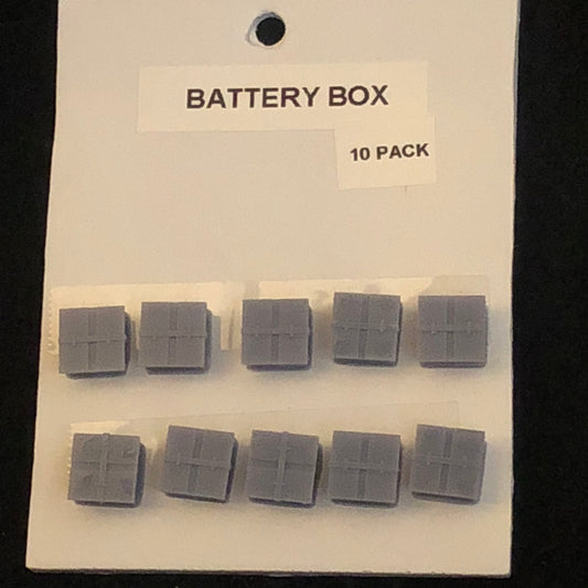 Battery Boxes, 10 per package