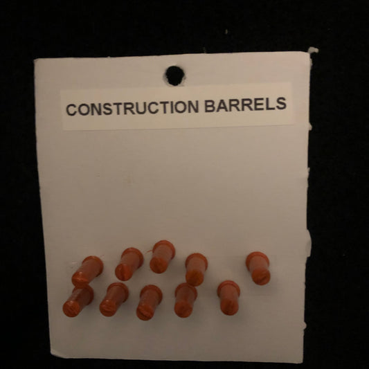 Construction Barrels, 10 per package