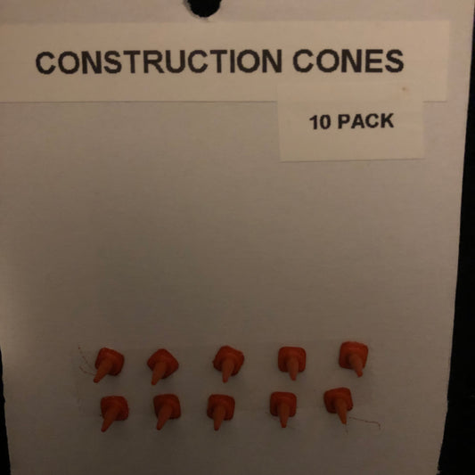 Construction Cones, 10 per package