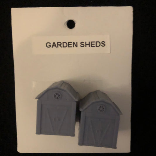 Garden Shed, Closed Doors, 2 per package