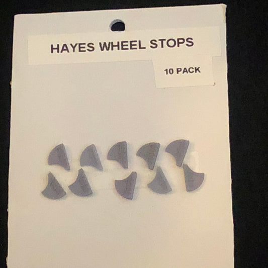 Hayes Wheel Stop, 10 per package