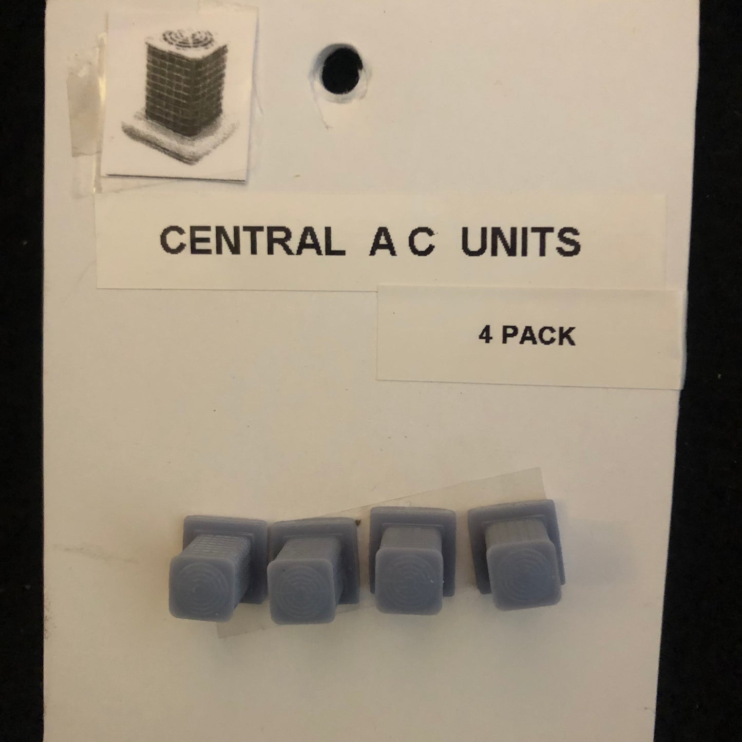 Central Air Conditioning Units, House, 4 per package