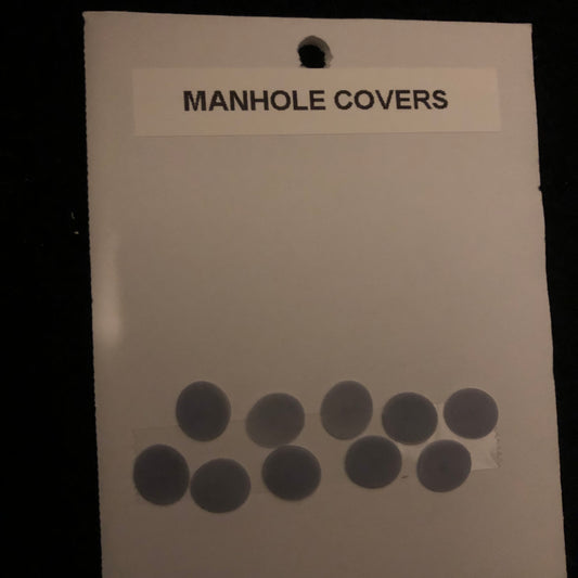 Manhole Covers, 10 per package
