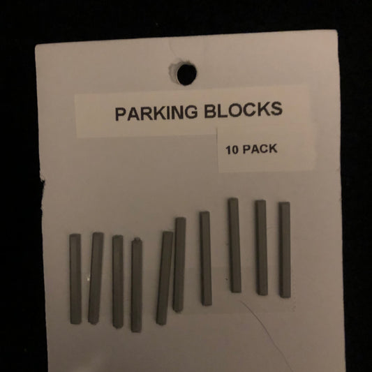 Parking Lot Blocks, 10 per package