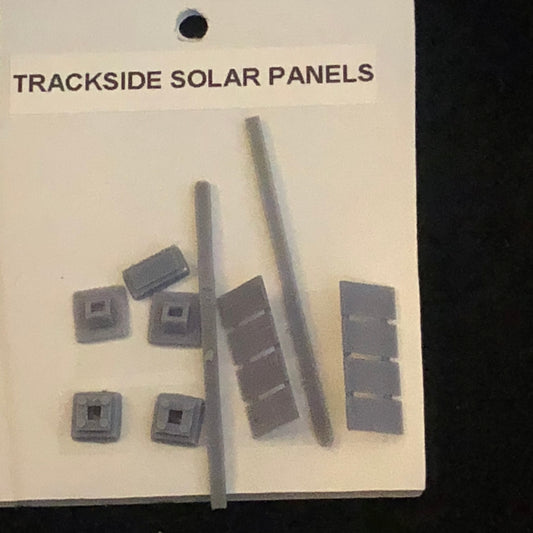 Trackside Solar Panels, Pole Mounted, Ground Level – 2 per package                                                                                                                    2 per package
