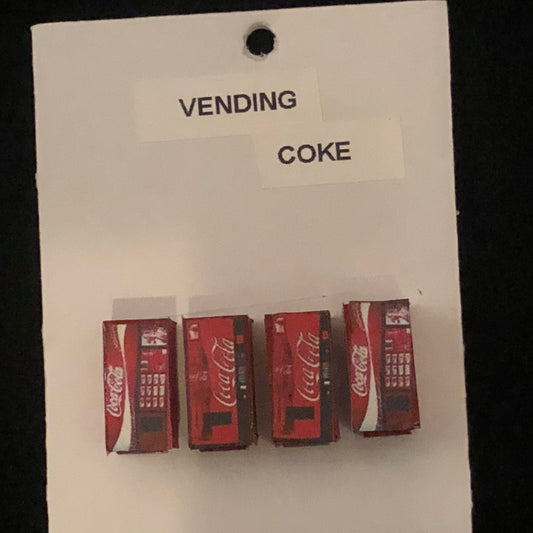 Coke Vending Machines – 4 per package