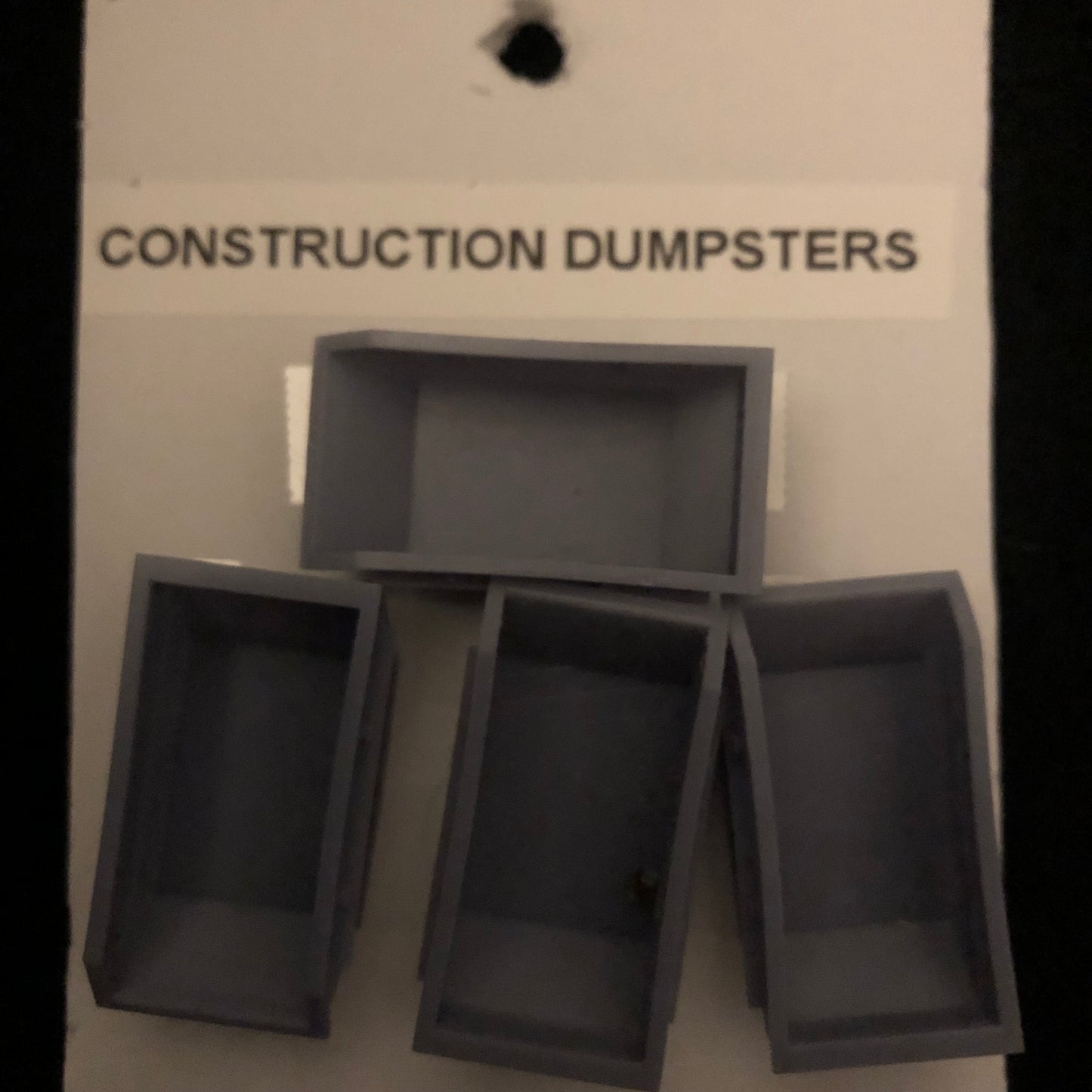 Construction Dumpsters – 4 per package