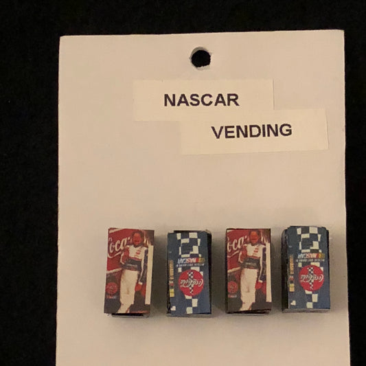 NASCAR & Earnhardt Coke Vending Machines – 2 each per package