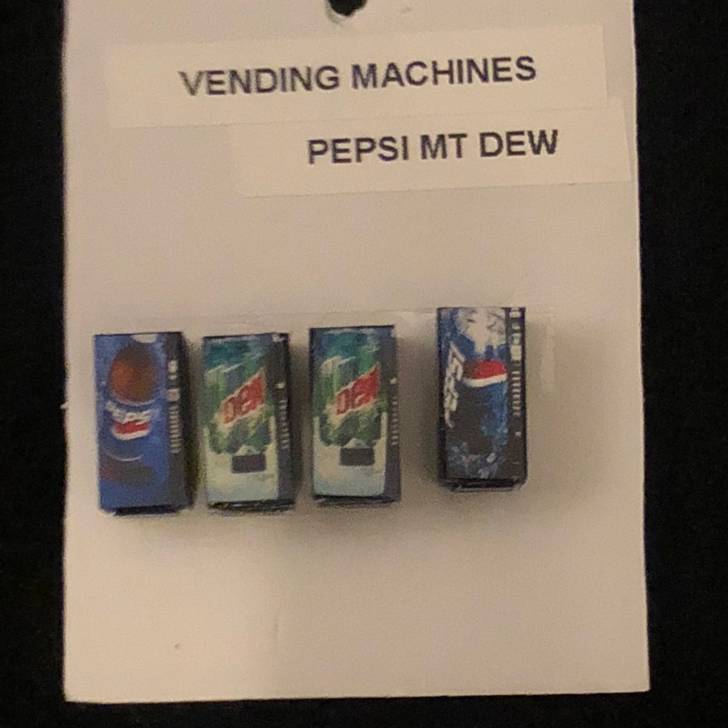 Pepsi & Mtn Dew Vending Machines – 2 each per package