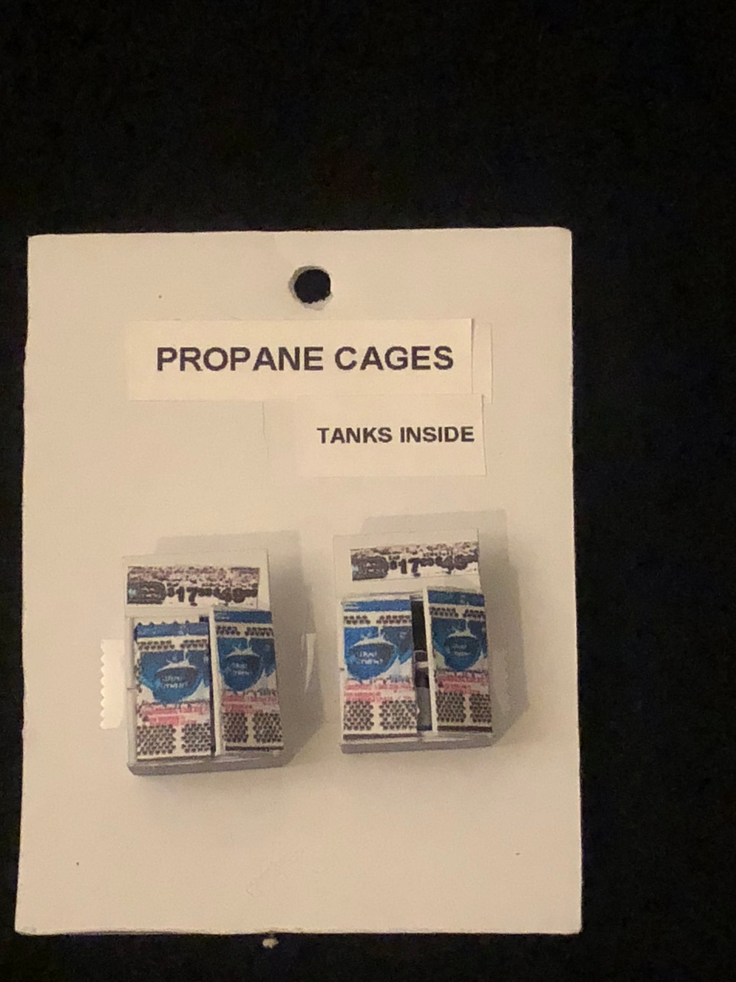 Propane Cages with Propane Tanks - 2 per package