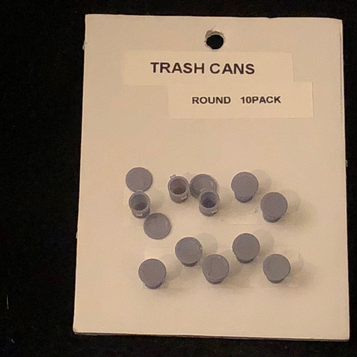 Trash Cans, Round